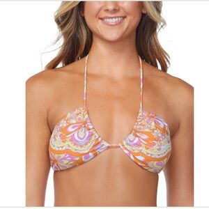 Raisins Orange and Pink Bikini Swimwear